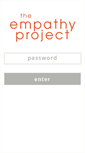Mobile Screenshot of empathyproject.com